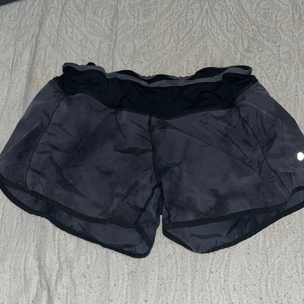 Black/grey Lululemon Shorts
